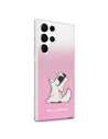 Hurtownia GSM - Etui Karl Lagerfeld KLHCS22LCFNRCPI Samsung Galaxy S22 Ultra hardcase różowy/pink Choupette Eat - KLD836PNK - {ean13} - Hurt