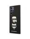 Hurtownia GSM - Etui Karl Lagerfeld KLHCS22LSAKICKCBK Samsung Galaxy S22 Ultra černý/black Saffiano Karl & Choupette Head - KLD837BLK - {ean13} - Hurt