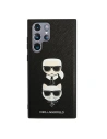 Hurtownia GSM - Etui Karl Lagerfeld KLHCS22LSAKICKCBK Samsung Galaxy S22 Ultra černý/black Saffiano Karl & Choupette Head - KLD837BLK - {ean13} - Hurt