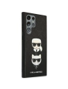 Hurtownia GSM - Etui Karl Lagerfeld KLHCS22LSAKICKCBK Samsung Galaxy S22 Ultra černý/black Saffiano Karl & Choupette Head - KLD837BLK - {ean13} - Hurt