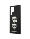 Hurtownia GSM - Etui Karl Lagerfeld KLHCS22LSAKICKCBK Samsung Galaxy S22 Ultra černý/black Saffiano Karl & Choupette Head - KLD837BLK - {ean13} - Hurt