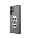 Hurtownia GSM - Etui Karl Lagerfeld KLHCS22LSAKICKCSL Samsung Galaxy S22 Ultra stříbrný/silver Saffiano Karl & Choupette Head - KLD838SLV - {ean13} - Hurt