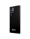 Hurtownia GSM - Etui Guess GUHCS22LLSLMGBK Samsung Galaxy S22 Ultra černý/black hardcase Silicone Script Metal Logo - GUE1622BLK - {ean13} - Hurt