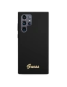 Hurtownia GSM - Etui Guess GUHCS22LLSLMGBK Samsung Galaxy S22 Ultra černý/black hardcase Silicone Script Metal Logo - GUE1622BLK - {ean13} - Hurt