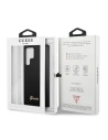 Wholesale Guess GUHCS22LLSLMGBK Samsung Galaxy S22 Ultra black hardcase Silicone Script Metal Logo - GUE1622BLK - {ean13} - Hurt
