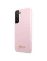 Hurtownia GSM - Etui Guess GUHCS22MLSLMGLA Samsung Galaxy S22+ Plus lawenda/lavender hardcase Silicone Script Metal Logo - GUE1623LAV - {ean13} - Hurt