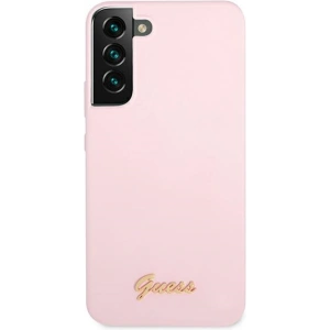 Hurtownia GSM - Etui Guess GUHCS22MLSLMGLA Samsung Galaxy S22+ Plus lawenda/lavender hardcase Silicone Script Metal Logo - GUE1623LAV - {ean13} - Hurt