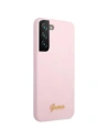 Hurtownia GSM - Etui Guess GUHCS22MLSLMGLA Samsung Galaxy S22+ Plus lawenda/lavender hardcase Silicone Script Metal Logo - GUE1623LAV - {ean13} - Hurt