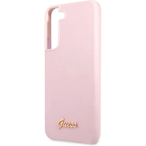 Wholesale Guess GUHCS22MLSLMGLA Samsung Galaxy S22+ Plus lavender hardcase Silicone Script Metal Logo - GUE1623LAV - {ean13} - Hurt