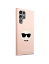 Hurtownia GSM - Etui Karl Lagerfeld KLHCS22LSLCHPI Samsung Galaxy S22 Ultra hardcase růžový/pink Silicone Choupette Head - KLD839PNK - {ean13} - Hurt