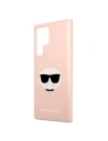 Hurtownia GSM - Etui Karl Lagerfeld KLHCS22LSLCHPI Samsung Galaxy S22 Ultra hardcase růžový/pink Silicone Choupette Head - KLD839PNK - {ean13} - Hurt