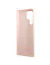 Wholesale Karl Lagerfeld KLHCS22LSSKCI Samsung Galaxy S22 Ultra hardcase light pink Silicone Ikonik Karl & Choupette - KLD840PNK - {ean13} - Hurt