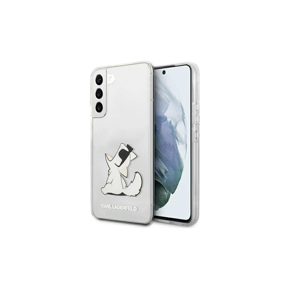 Hurtownia GSM - Etui Karl Lagerfeld KLHCS22MCFNRC Samsung Galaxy S22+ Plus hardcase transparent Choupette Eat - KLD841CL - {ean13} - Hurt