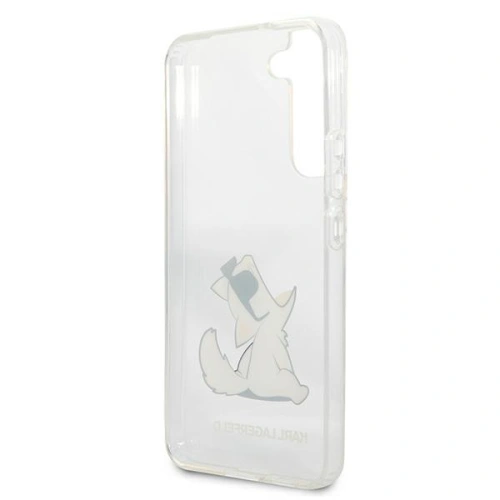 Etui Karl Lagerfeld KLHCS22MCFNRC Samsung Galaxy S22+ Plus hardcase transparent Choupette Eat