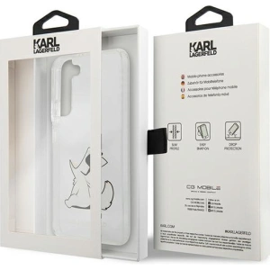Hurtownia GSM - Etui Karl Lagerfeld KLHCS22MCFNRC Samsung Galaxy S22+ Plus hardcase transparent Choupette Eat - KLD841CL - {ean13} - Hurt