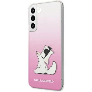 Hurtownia GSM - Etui Karl Lagerfeld KLHCS22MCFNRCPI Samsung Galaxy S22+ Plus hardcase różowy/pink Choupette Eat - KLD842PNK - {ean13} - Hurt