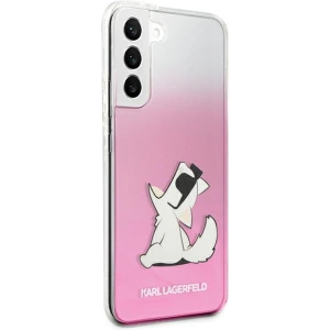 Hurtownia GSM - Etui Karl Lagerfeld KLHCS22MCFNRCPI Samsung Galaxy S22+ Plus hardcase różowy/pink Choupette Eat - KLD842PNK - {ean13} - Hurt