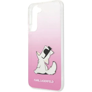 Hurtownia GSM - Etui Karl Lagerfeld KLHCS22MCFNRCPI Samsung Galaxy S22+ Plus hardcase różowy/pink Choupette Eat - KLD842PNK - {ean13} - Hurt