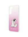 Hurtownia GSM - Etui Karl Lagerfeld KLHCS22MCFNRCPI Samsung Galaxy S22+ Plus hardcase różowy/pink Choupette Eat - KLD842PNK - {ean13} - Hurt
