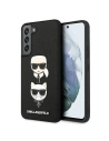 Etui Karl Lagerfeld KLHCS22MSAKICKCBK Samsung Galaxy S22+ Plus czarny/black Saffiano Karl & Choupette Head