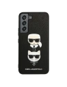 Hurtownia GSM - Etui Karl Lagerfeld KLHCS22MSAKICKCBK Samsung Galaxy S22+ Plus czarny/black Saffiano Karl & Choupette Head - KLD843BLK - {ean13} - Hurt