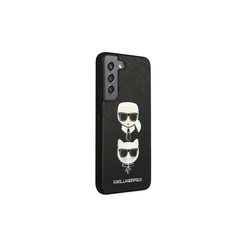 Hurtownia GSM - Etui Karl Lagerfeld KLHCS22MSAKICKCBK Samsung Galaxy S22+ Plus černý/black Saffiano Karl & Choupette Head - KLD843BLK - {ean13} - Hurt