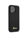 Hurtownia GSM - Case Guess GUHMP13LLSLMGBK Apple iPhone 13 Pro schwarz/czarny Hardcase Silikon Script Gold Logo - GUE1624BLK - {ean13} - Hurt