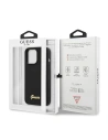 Hurtownia GSM - Case Guess GUHMP13LLSLMGBK Apple iPhone 13 Pro schwarz/czarny Hardcase Silikon Script Gold Logo - GUE1624BLK - {ean13} - Hurt