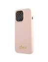 Hurtownia GSM - Case Guess GUHMP13LLSLMGLP Apple iPhone 13 Pro hellrosa/hardcase Silikon Script Gold Logo Magsafe - GUE1625PNK - {ean13} - Hurt