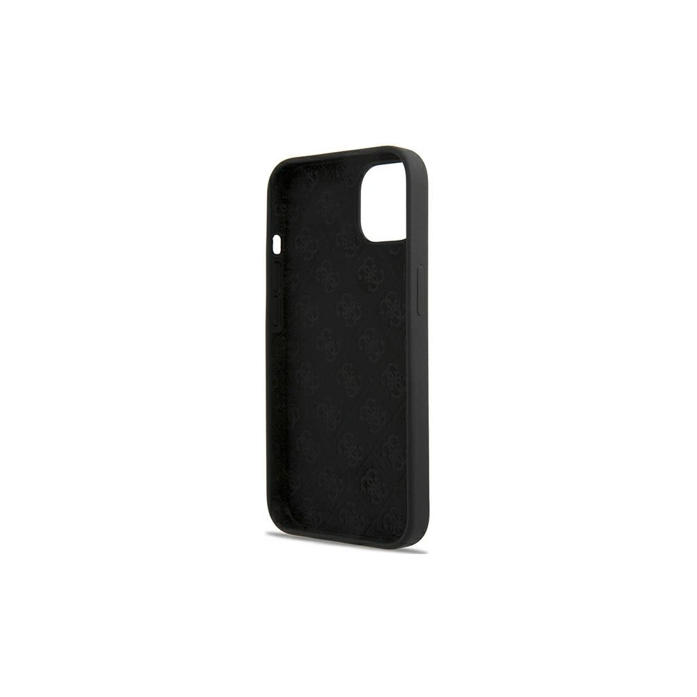 Hurtownia GSM - Etui Guess GUHMP13MLSLMGBK Apple iPhone 13 černý/black hardcase Silicone Script Gold Logo - GUE1626BLK - {ean13} - Hurt