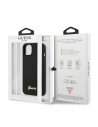 Hurtownia GSM - Etui Guess GUHMP13MLSLMGBK Apple iPhone 13 černý/black hardcase Silicone Script Gold Logo - GUE1626BLK - {ean13} - Hurt