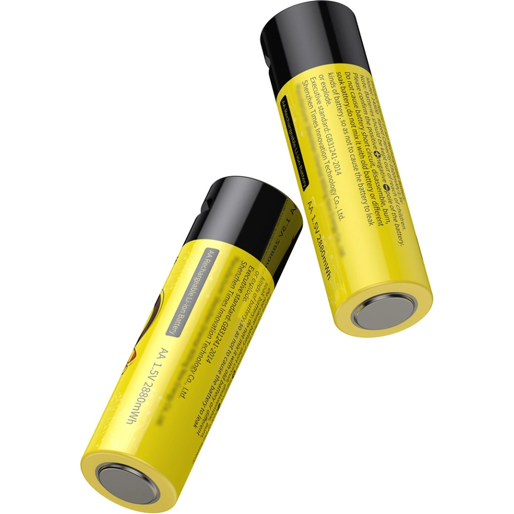 Wholesale Accumlators 4xAA Baseus, 1920mAh, micro USB (black-yellow) - BSU3118BLKYEL - {ean13} - Hurt