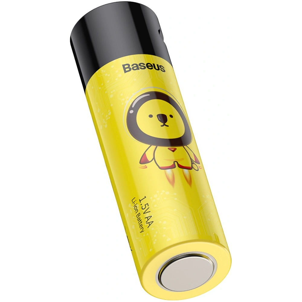 Wholesale Accumlators 4xAA Baseus, 1920mAh, micro USB (black-yellow) - BSU3118BLKYEL - {ean13} - Hurt