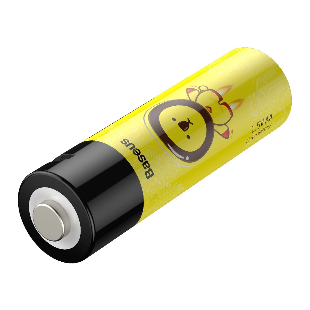 Wholesale Accumlators 4xAA Baseus, 1920mAh, micro USB (black-yellow) - BSU3118BLKYEL - {ean13} - Hurt