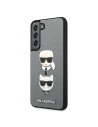 Hurtownia GSM - Etui Karl Lagerfeld KLHCS22MSAKICKCSL Samsung Galaxy S22+ Plus srebrny/silver Saffiano Karl & Choupette Head - KLD844SLV - {ean13} - Hurt