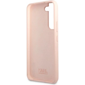 Hurtownia GSM - Etui Karl Lagerfeld KLHCS22MSSKCI Samsung Galaxy S22+ Plus hardcase jasno różowy/light pink Silicone Ikonik Karl & Choupette - KLD845PNK - {ean13} - Hurt