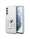 Case Karl Lagerfeld KLHCS22SCFNRC Samsung Galaxy S22 Hardcase transparent Choupette Eat