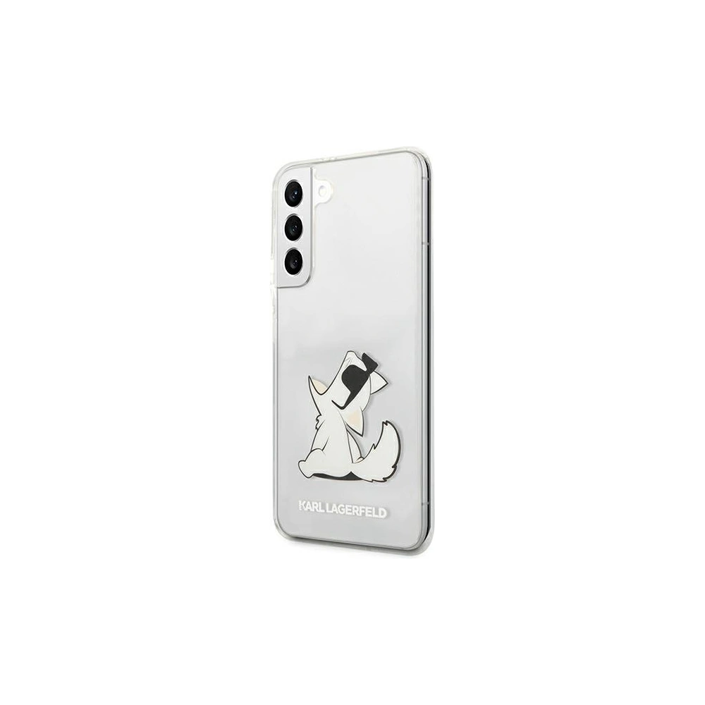 Hurtownia GSM - Case Karl Lagerfeld KLHCS22SCFNRC Samsung Galaxy S22 Hardcase transparent Choupette Eat - KLD846CL - {ean13} - Hurt
