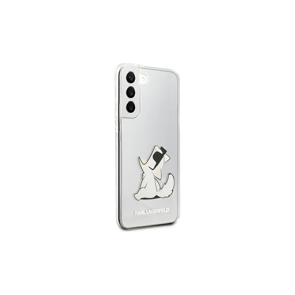 Hurtownia GSM - Case Karl Lagerfeld KLHCS22SCFNRC Samsung Galaxy S22 Hardcase transparent Choupette Eat - KLD846CL - {ean13} - Hurt