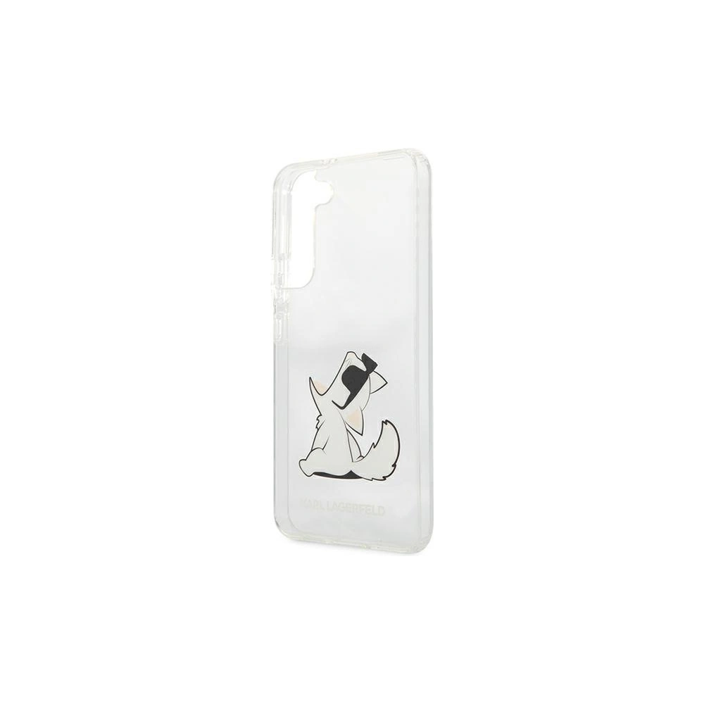 Wholesale Karl Lagerfeld KLHCS22SCFNRC Samsung Galaxy S22 hardcase transparent Choupette Eat - KLD846CL - {ean13} - Hurt