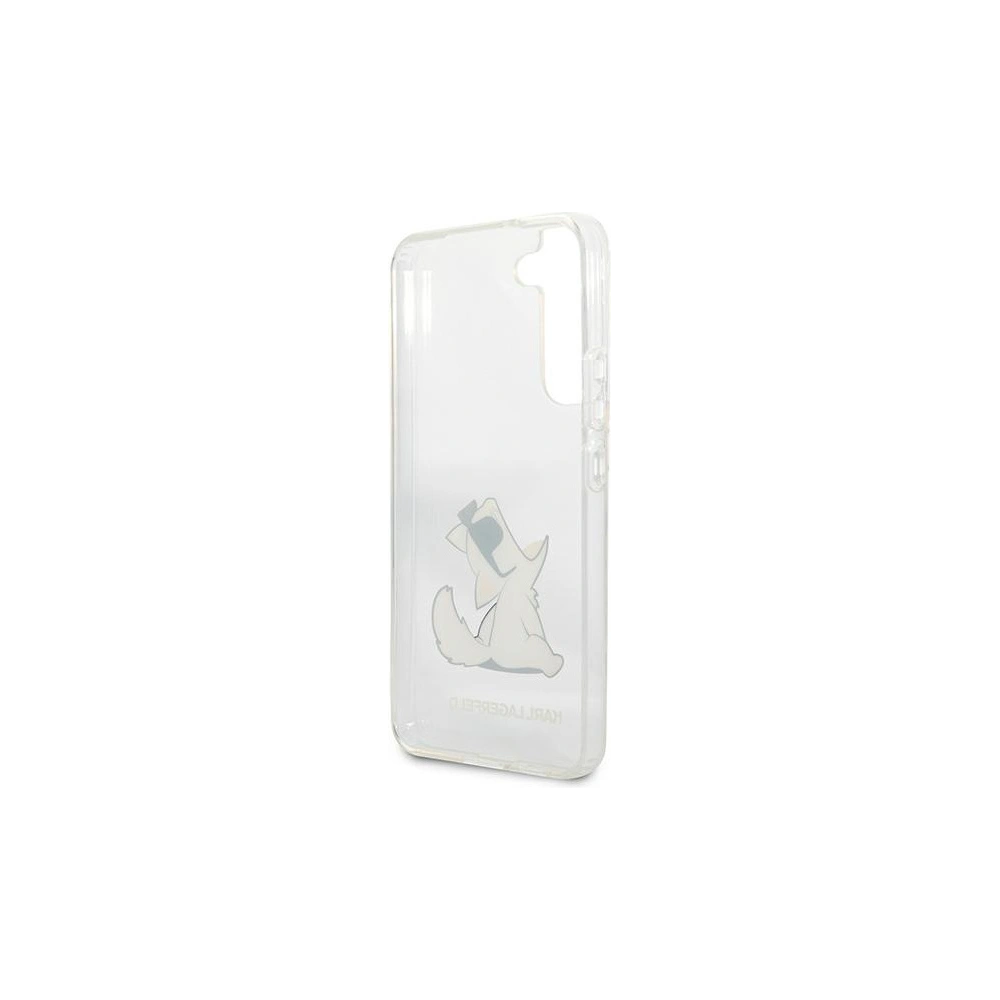 Hurtownia GSM - Case Karl Lagerfeld KLHCS22SCFNRC Samsung Galaxy S22 Hardcase transparent Choupette Eat - KLD846CL - {ean13} - Hurt