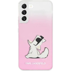Hurtownia GSM - Etui Karl Lagerfeld KLHCS22SCFNRCPI Samsung Galaxy S22 hardcase różowy/pink Choupette Eat - KLD847PNK - {ean13} - Hurt