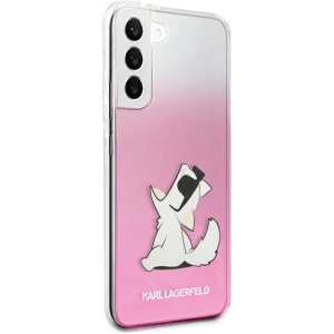 Hurtownia GSM - Etui Karl Lagerfeld KLHCS22SCFNRCPI Samsung Galaxy S22 hardcase różowy/pink Choupette Eat - KLD847PNK - {ean13} - Hurt
