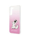 Hurtownia GSM - Case Karl Lagerfeld KLHCS22SCFNRCPI Samsung Galaxy S22 Hardcase rosa/pink Choupette Eat - KLD847PNK - {ean13} - Hurt