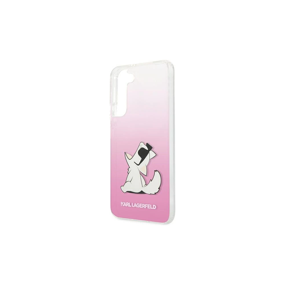 Hurtownia GSM - Case Karl Lagerfeld KLHCS22SCFNRCPI Samsung Galaxy S22 Hardcase rosa/pink Choupette Eat - KLD847PNK - {ean13} - Hurt