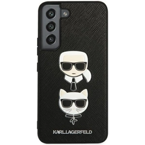 Hurtownia GSM - Etui Karl Lagerfeld KLHCS22SSAKICKCBK Samsung Galaxy S22 czarny/black Saffiano Karl & Choupette Head - KLD848BLK - {ean13} - Hurt