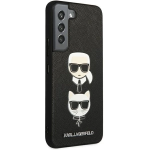Hurtownia GSM - Etui Karl Lagerfeld KLHCS22SSAKICKCBK Samsung Galaxy S22 czarny/black Saffiano Karl & Choupette Head - KLD848BLK - {ean13} - Hurt