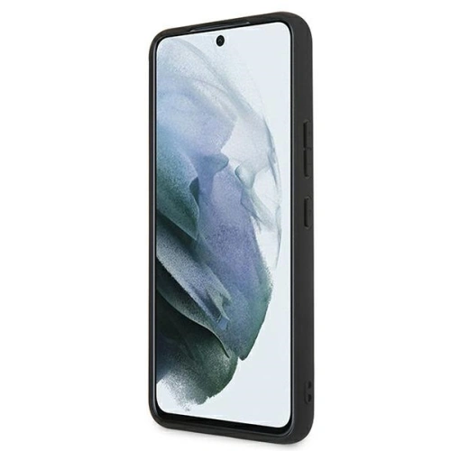 Etui Karl Lagerfeld KLHCS22SSAKICKCBK Samsung Galaxy S22 czarny/black Saffiano Karl & Choupette Head