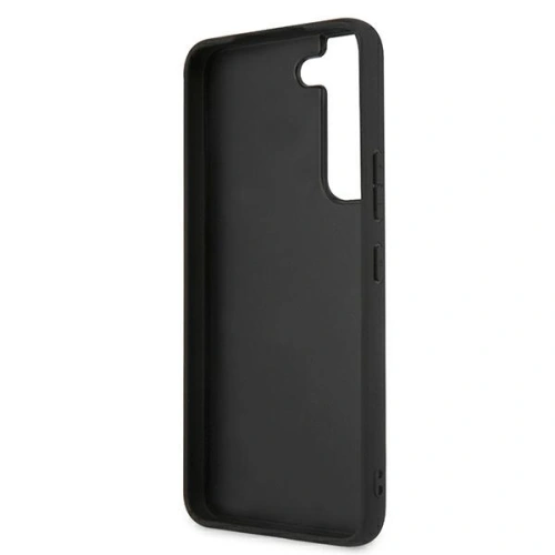 Etui Karl Lagerfeld KLHCS22SSAKICKCBK Samsung Galaxy S22 czarny/black Saffiano Karl & Choupette Head