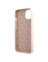 Hurtownia GSM - Etui Guess GUHMP13MLSLMGLP Apple iPhone 13 jasnoróżowy/light pink hardcase Silicone Script Gold Logo Magsafe - GUE1627PNK - {ean13} - Hurt